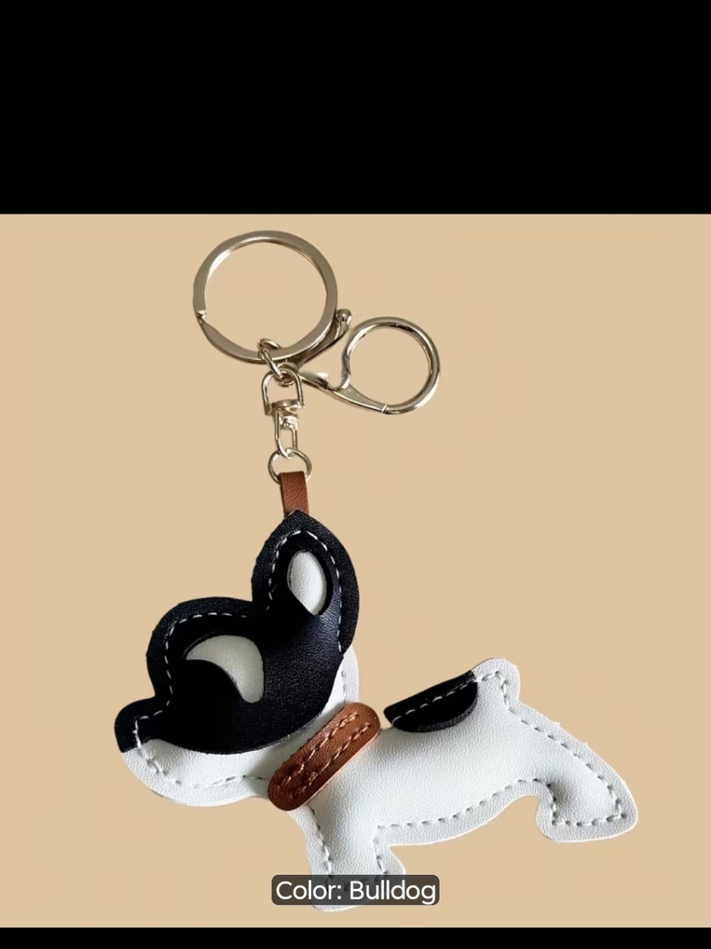 Sweet Bulldog Keychain